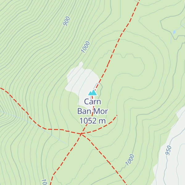 Map of Carn Ban Mor