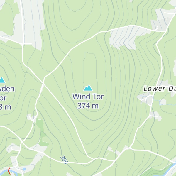 Map of Wind Tor