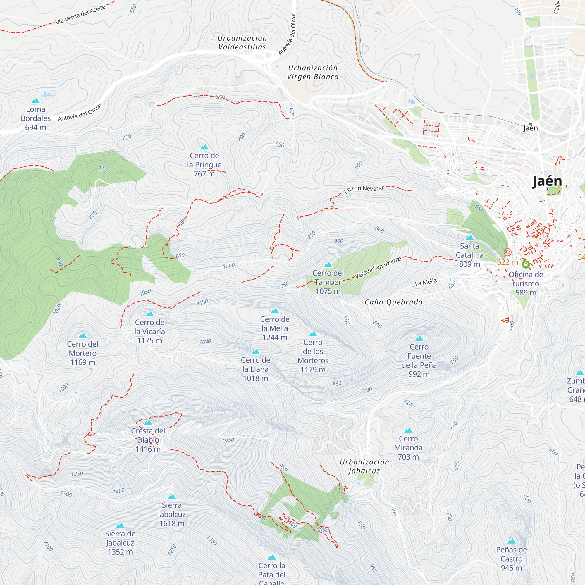 Refugio del Notario map