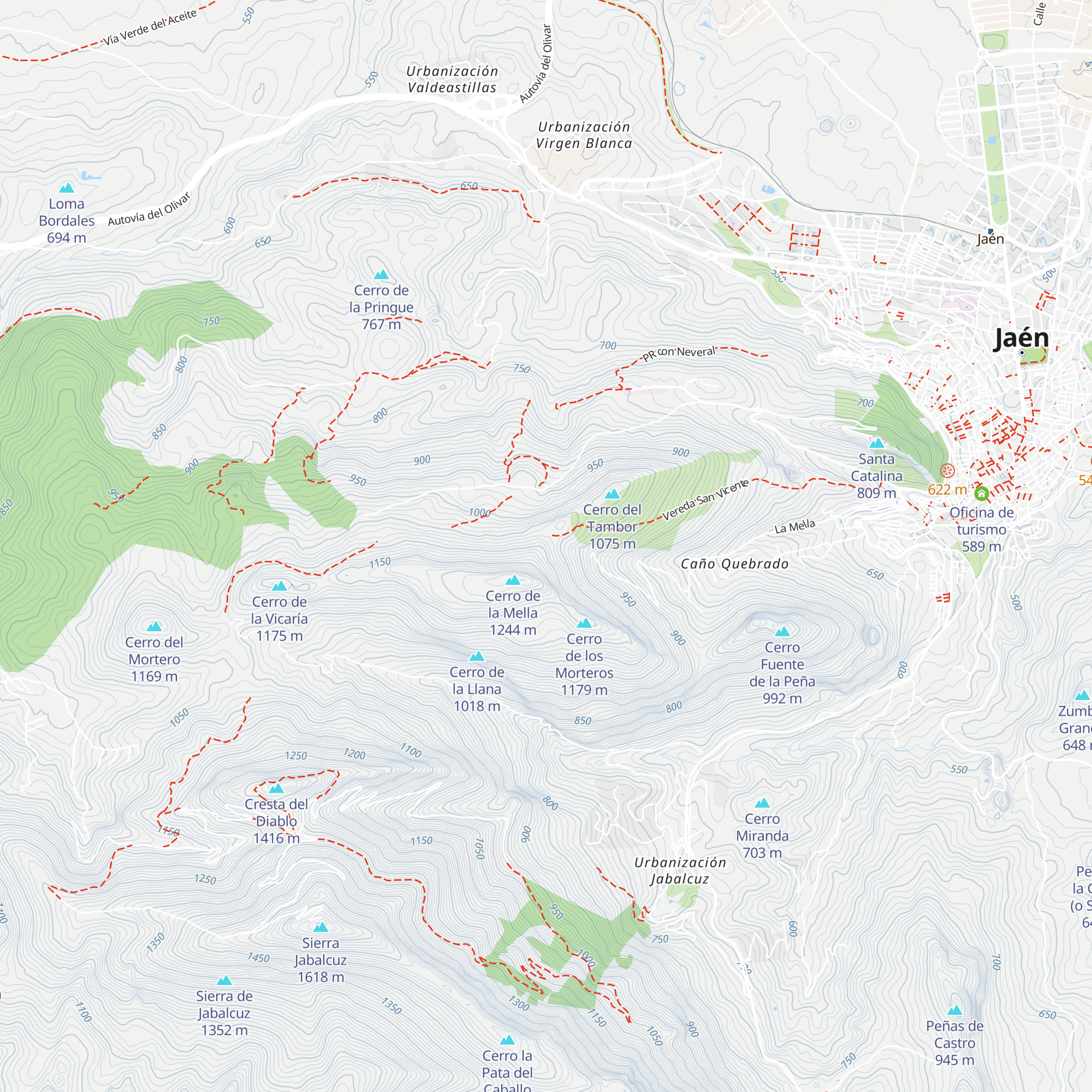 Refugio del Notario map