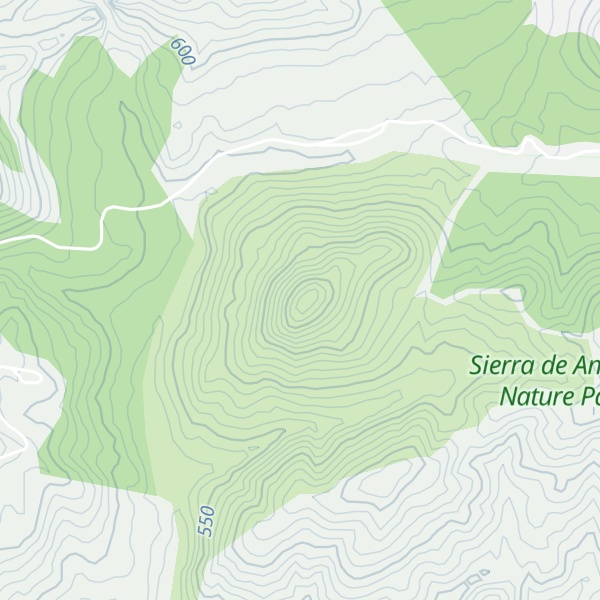 Map of Cerro de San Cristóbal