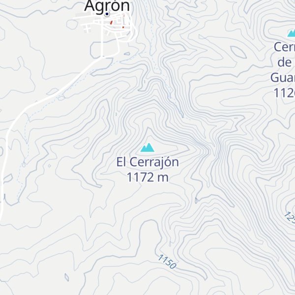 Map of El Cerrajón