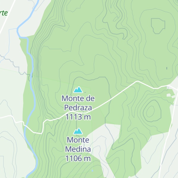 Map of Cerro las Minas