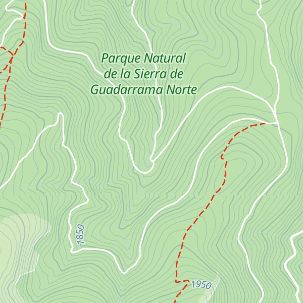Map of Refugio Regajohondo