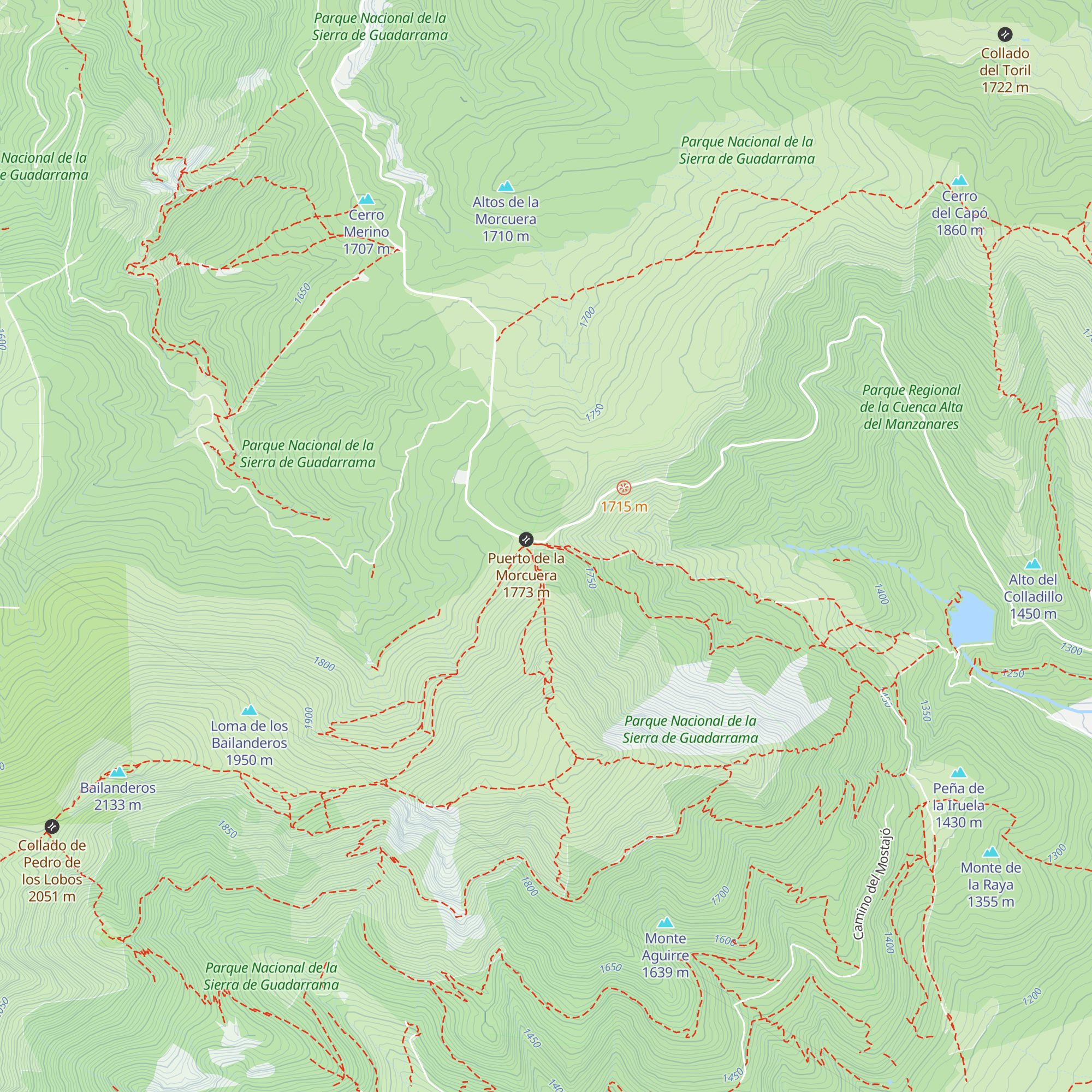 Resguardo de la Morcuera map