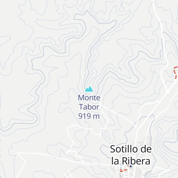 Map of Monte Tabor