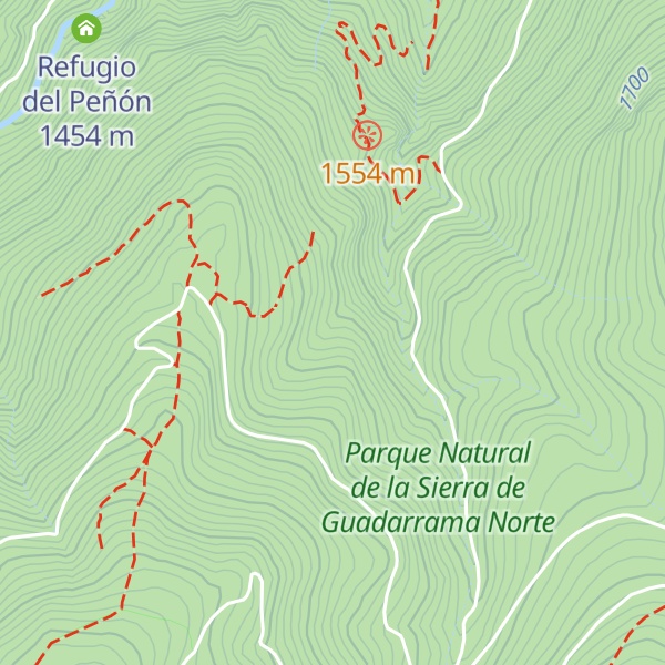 Map of Refugio de Piemediano Bajo