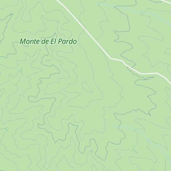 Map of Atalayuela de El Pardo