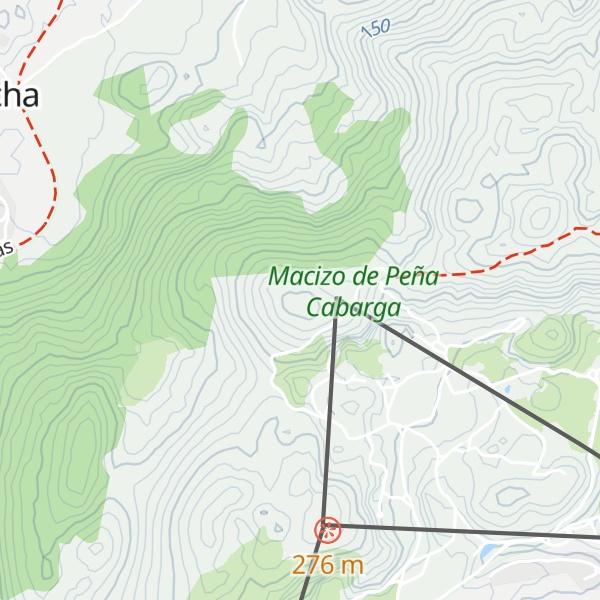 Map of Coto Mayor