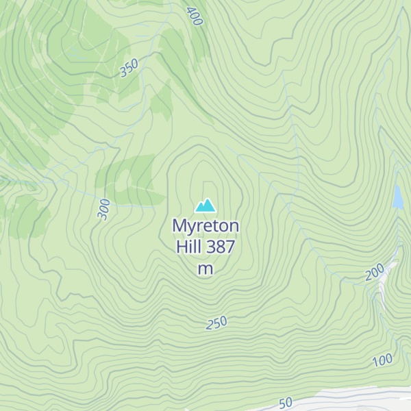 Map of Myreton Hill