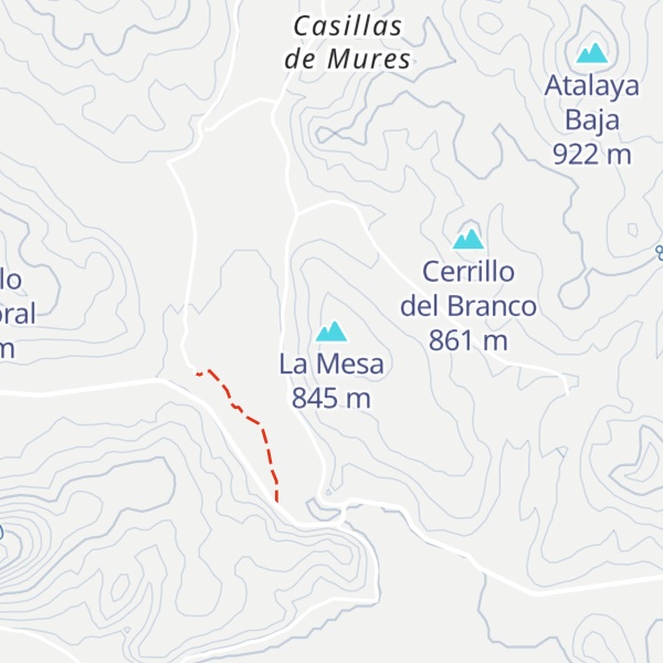 Map of La Mesa