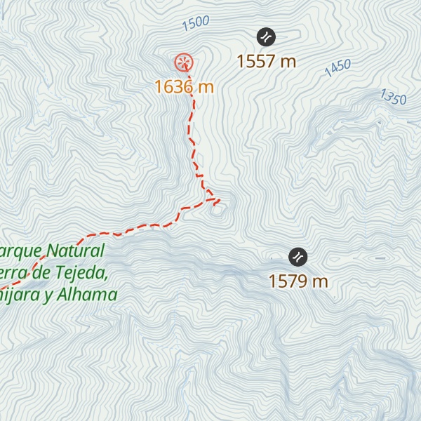 Map of Piedra Sillada