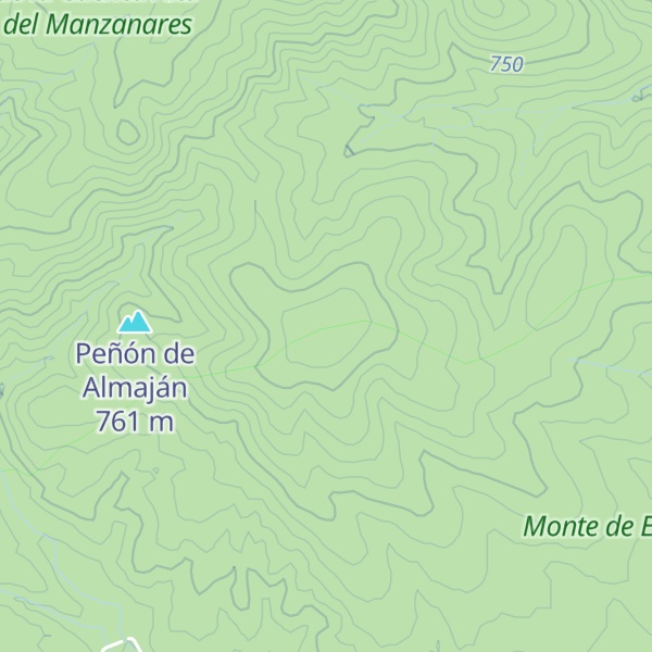 Map of Portillera de Almaján