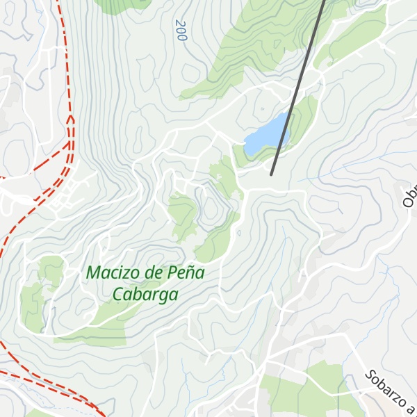 Map of Pico del Espino