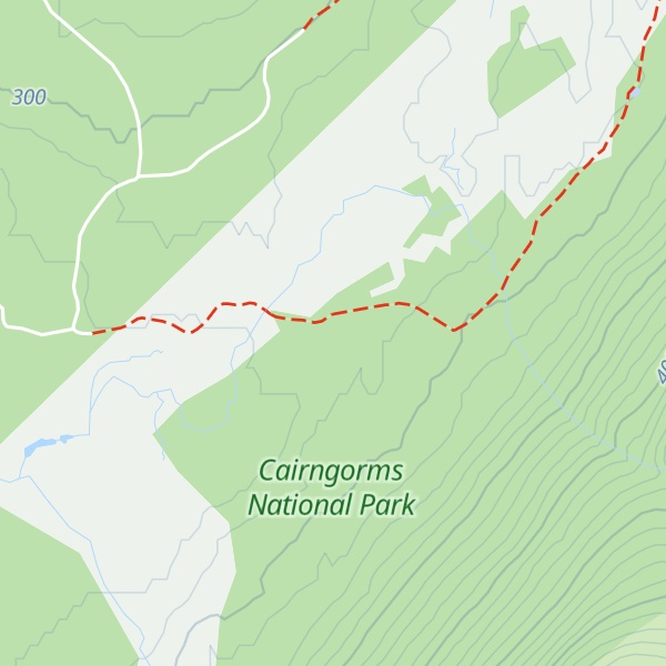 Map of Inshriach ("Drake's") Bothy