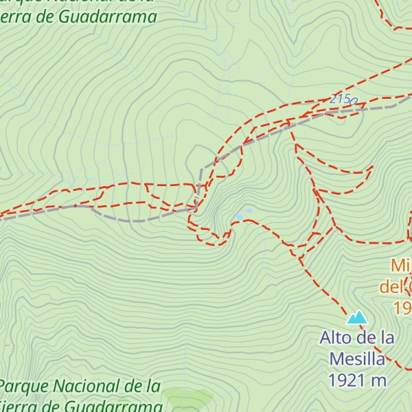 Map of Pico El Nevero