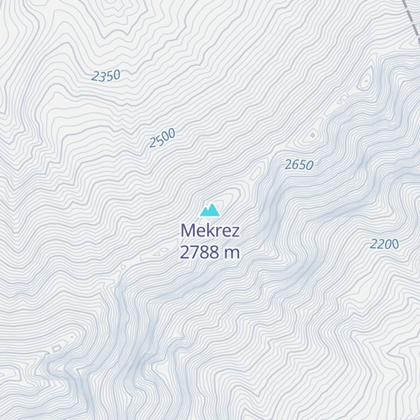 Map of Mekrez