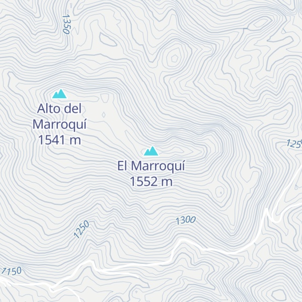 Map of El Marroquí
