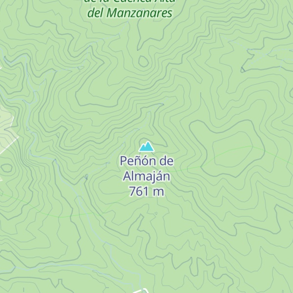 Map of Peñón de Almaján