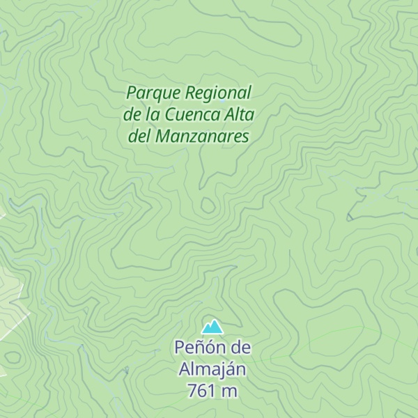 Map of Cerro de la Mina