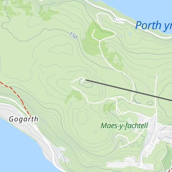 Map of Great Orme