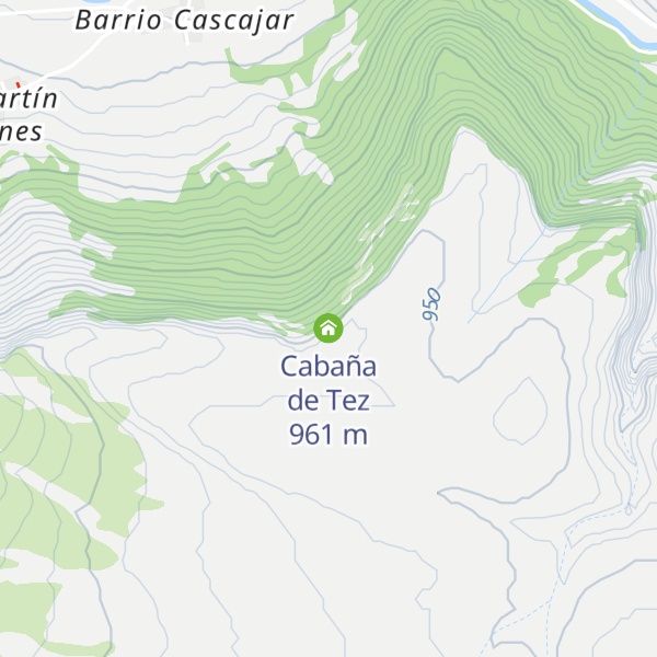 Map of Cabaña de Tez