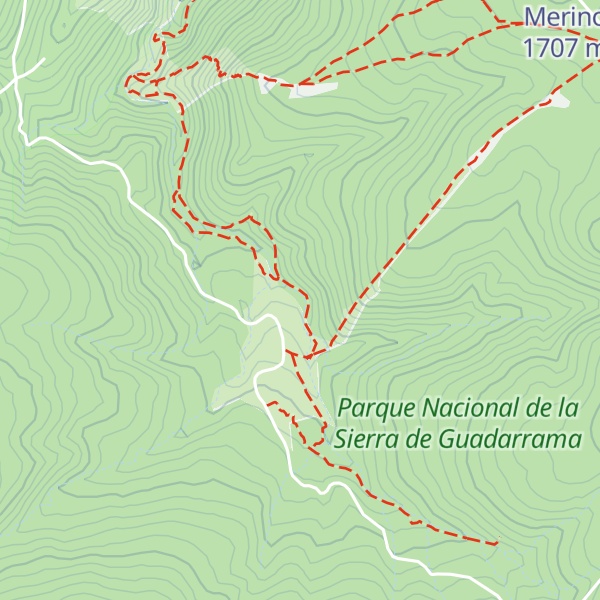 Map of Refugio Piedra