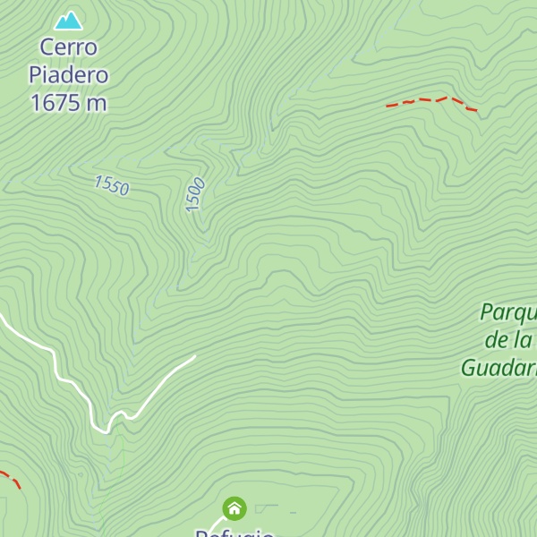 Map of Refugio Libre