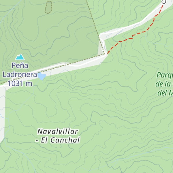 Map of Cerro de las Cabras