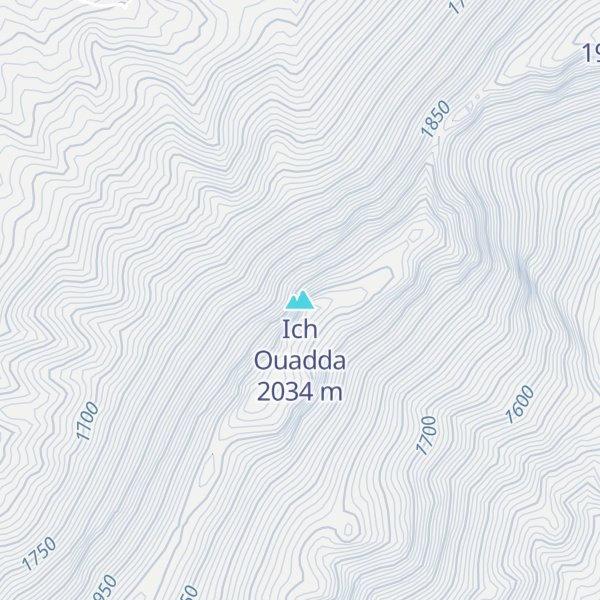 Map of Ich Ouadda