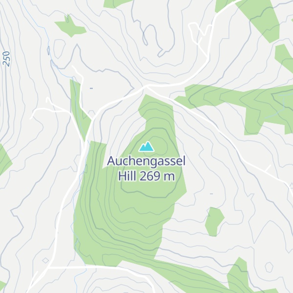 Map of Auchengassel Hill