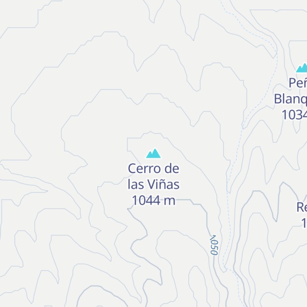 Map of Cerro de las Viñas