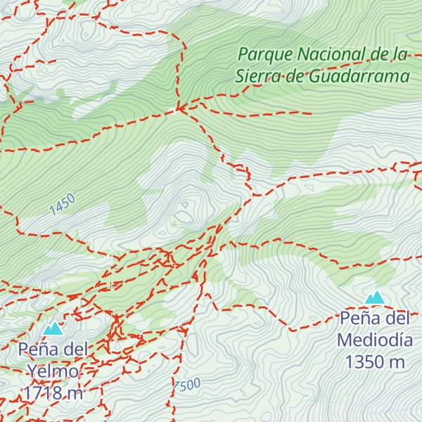 Map of El Acebo