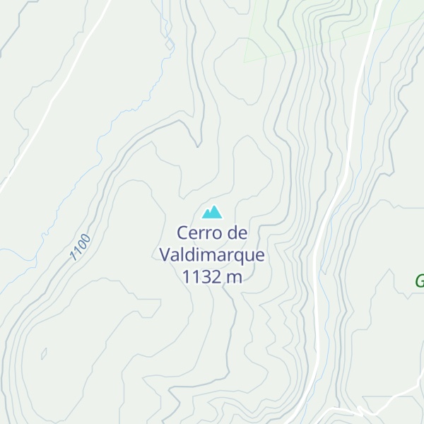 Map of Cerro de Valdimarque