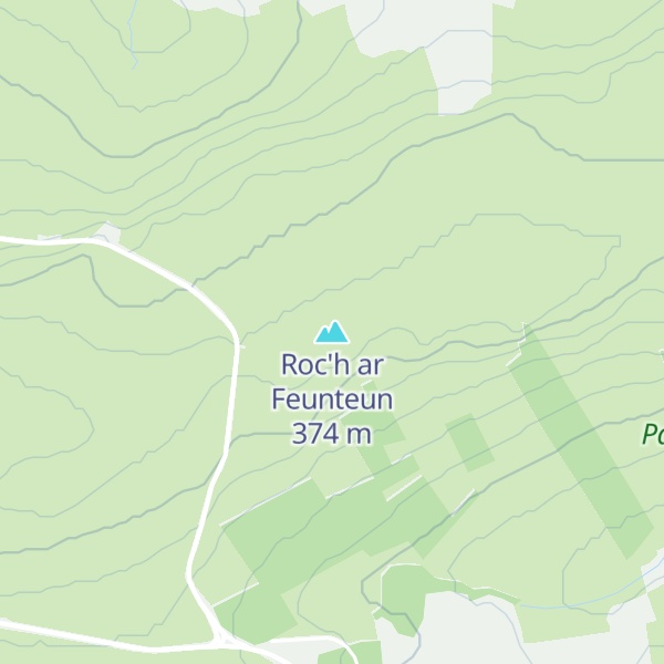 Map of Roc'h ar Feunteun