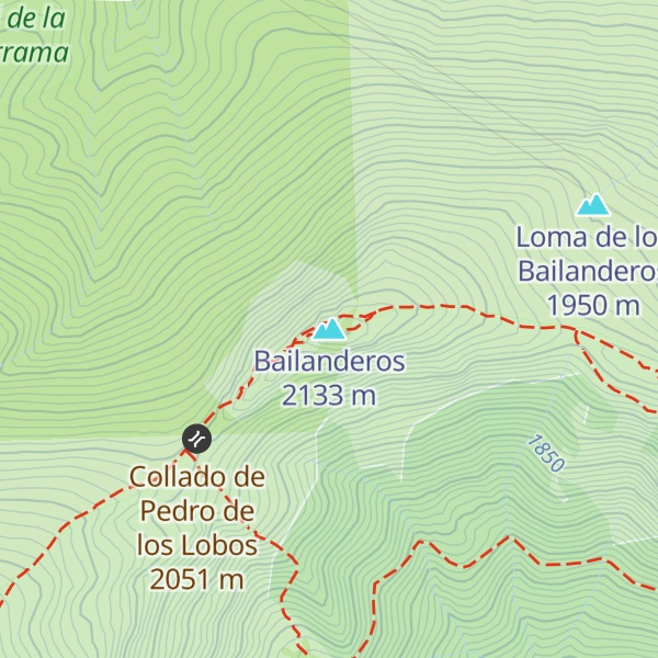 Map of Bailanderos