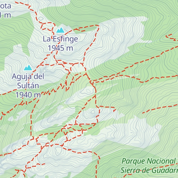 Map of Risco de la Ventana