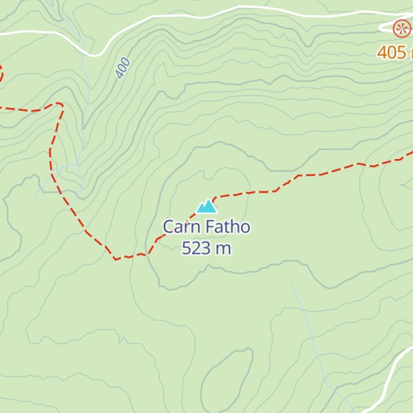Map of Carn Fatho