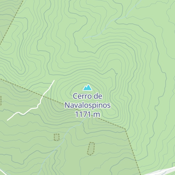 Map of Cerro de Navalospinos