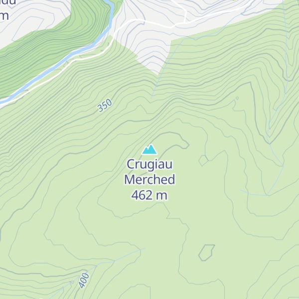 Map of Crugiau Merched