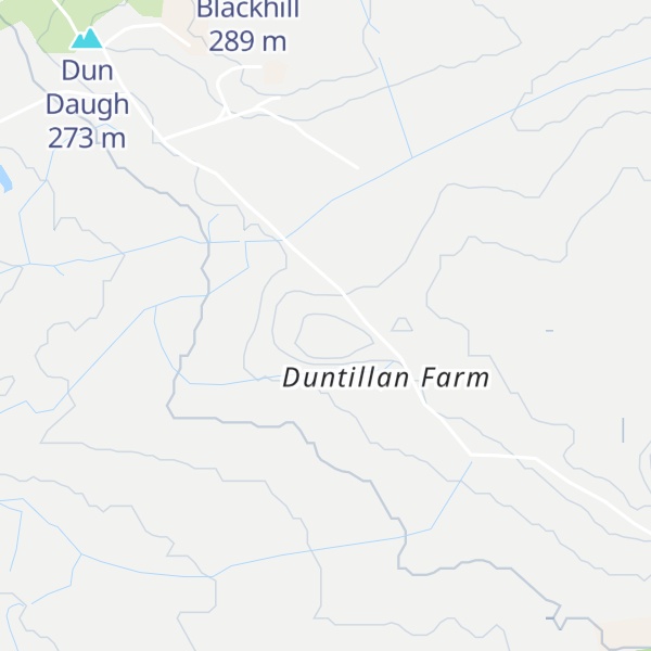 Map of Duntillan Hill