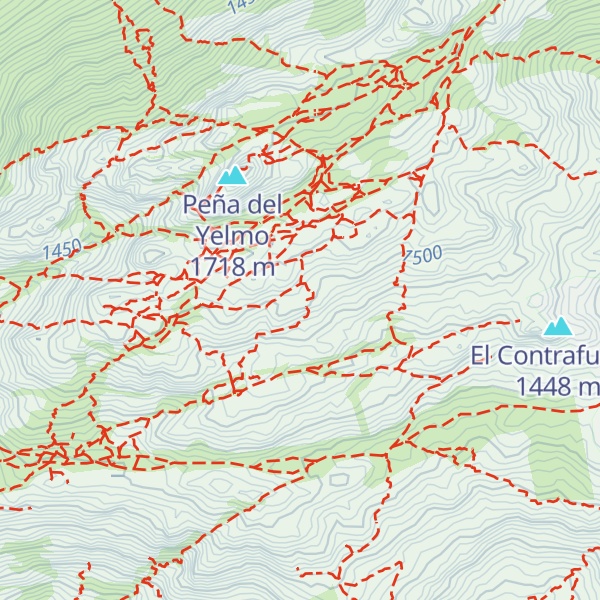 Map of La Pirámide