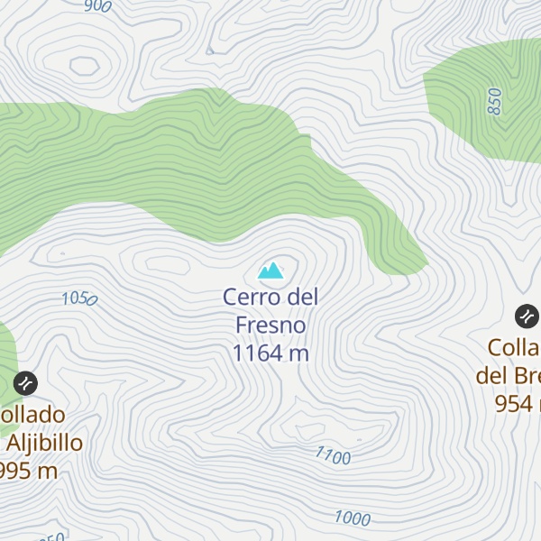 Map of Cerro del Fresno