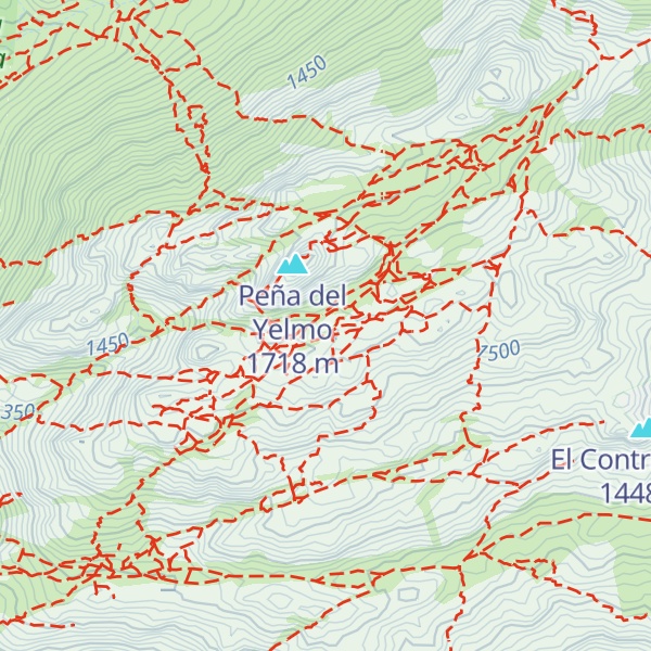 Map of Las Tres Gracias