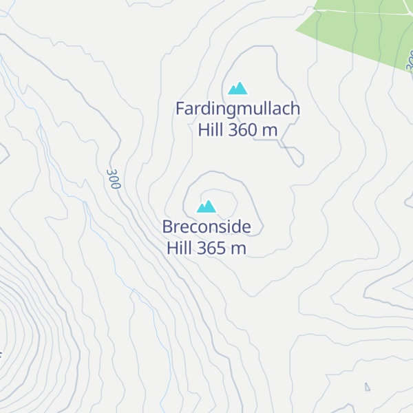Map of Breconside Hill