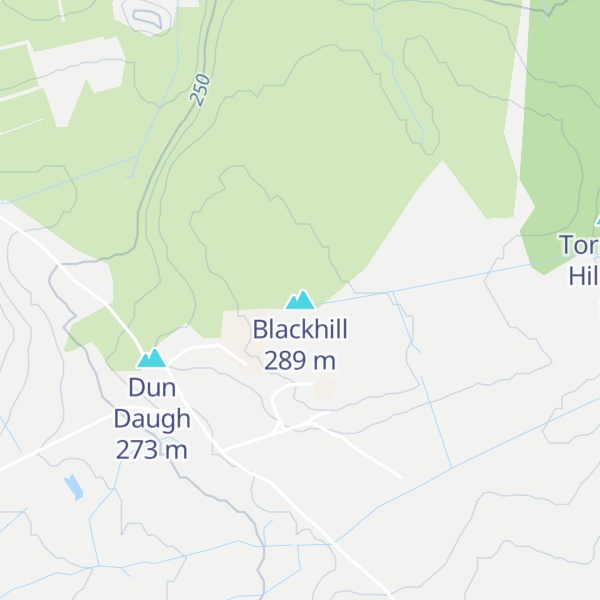 Map of Blackhill