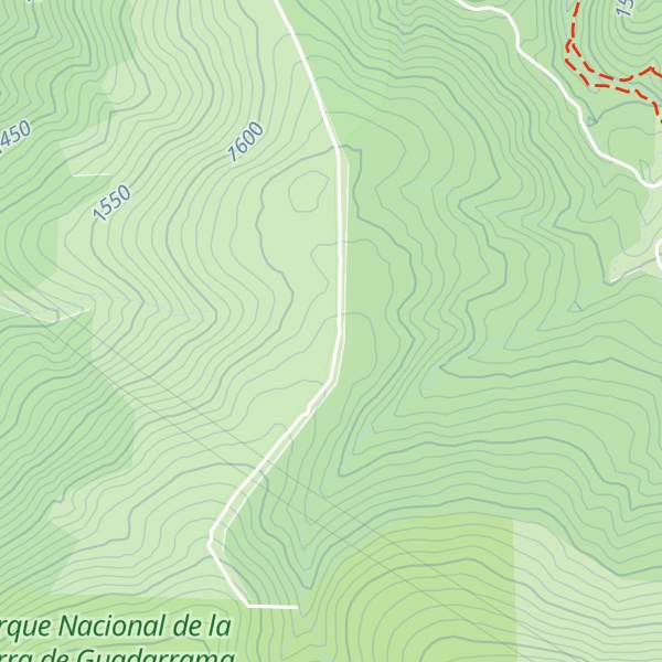 Map of Refugio Libre del Pinganillo