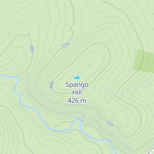 Map of Spango Hill