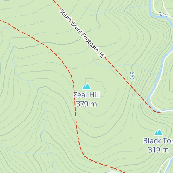 Map of Zeal Hill