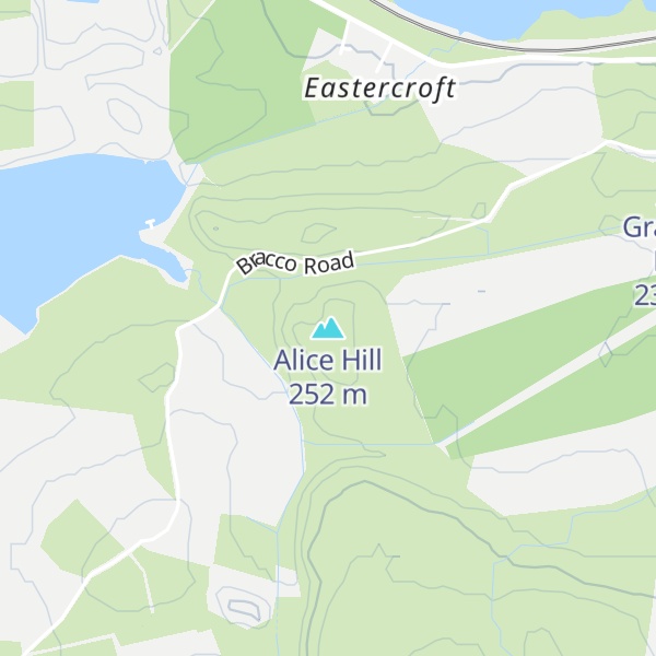 Map of Alice Hill